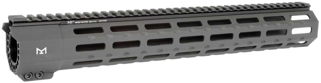 Midwest Industries 15″ SP-Series (Suppressor Compatible) MLOK Handguard ...